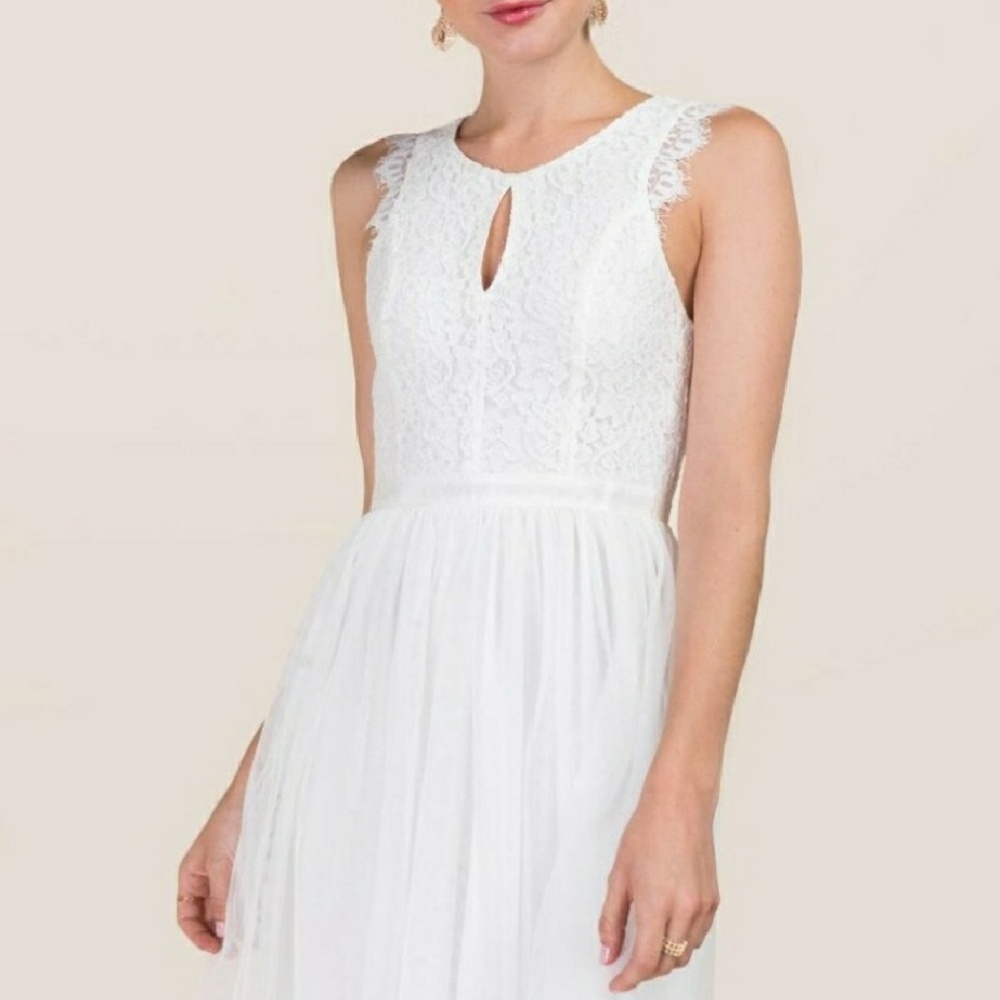 NWT Francesca's Dress with Open Back